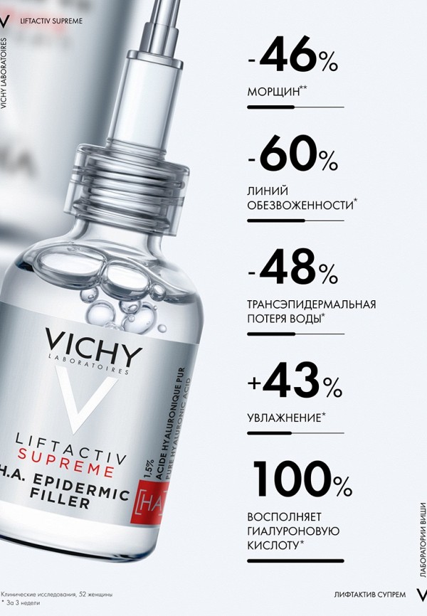 Сыворотка для лица Vichy антивозрастная, пролонгированного действия ...