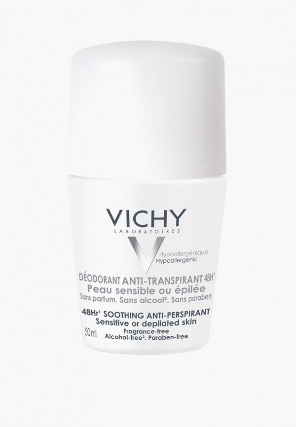 Vichy Дезодорант шариковый. 48 часов защиты. Для чувствительной кожи. 50 мл