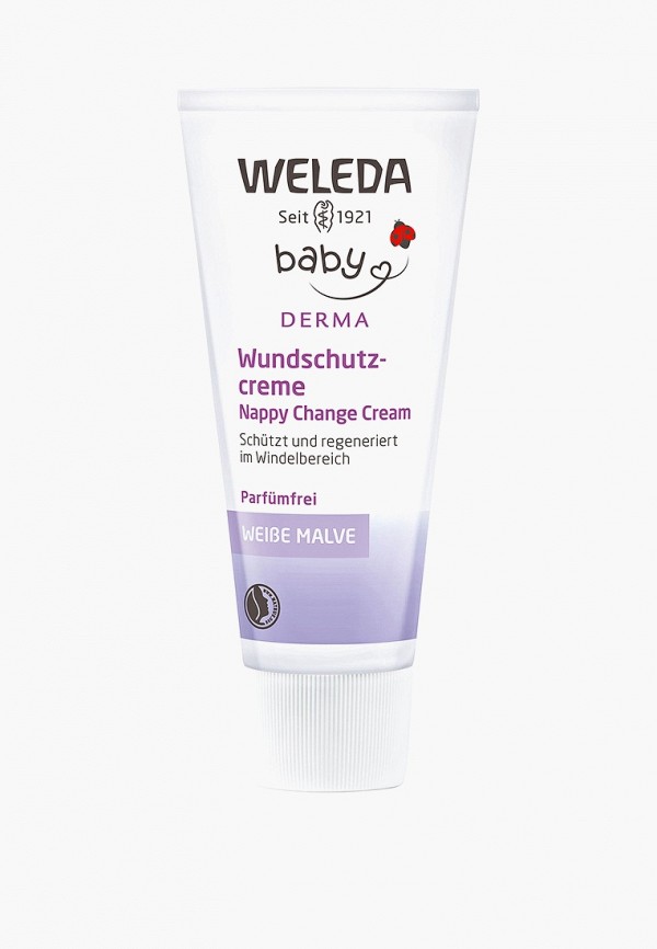 Weleda Крем для тела - для гиперчувствительной кожи в области пеленания, с алтеем - фото 1
