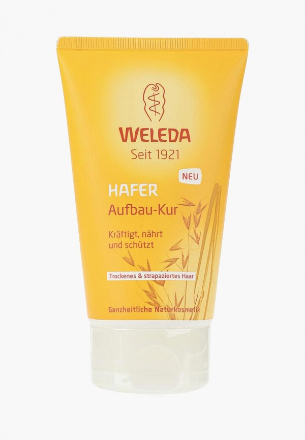 Weleda Маска для волос - с экстрактом овса, для сухих и поврежденных волос - фото 1