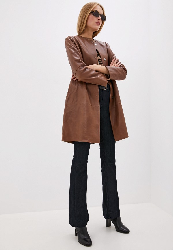 Weekend Max Mara Куртка кожаная - фото 2