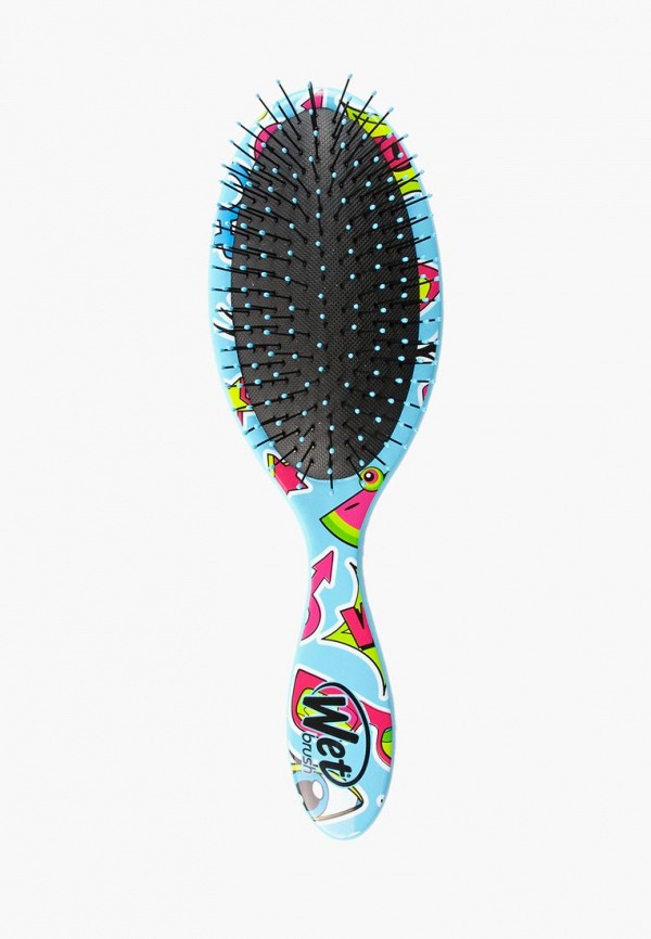 Wet Brush Расческа - HAPPY HAIR HEART/EYES для спутанных волос (сердце/глаза) - фото 1