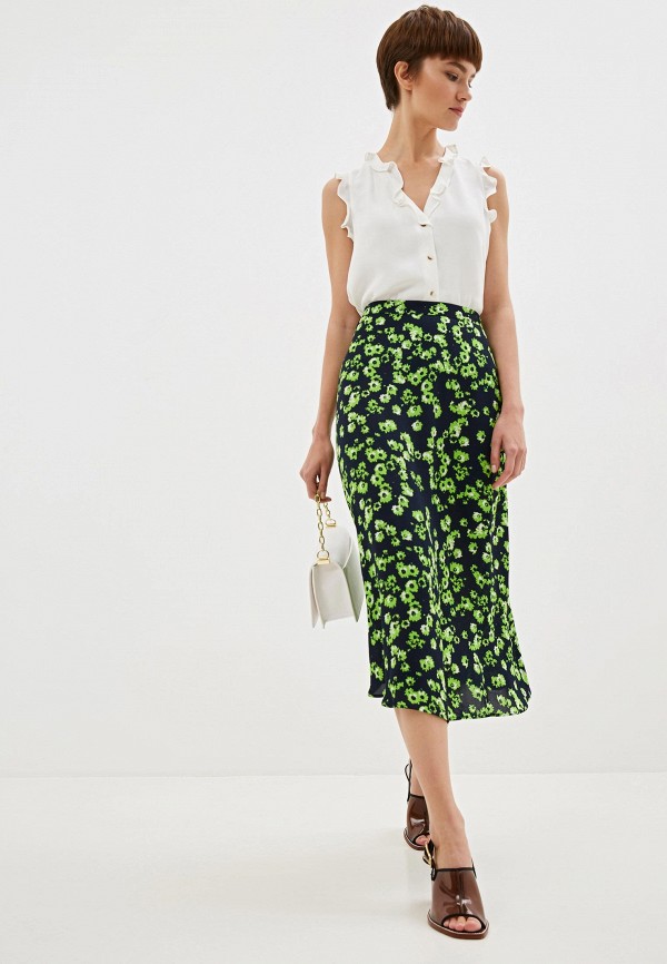 Whistles Юбка - DIGITAL DAISY PRINT SKIRT - фото 2