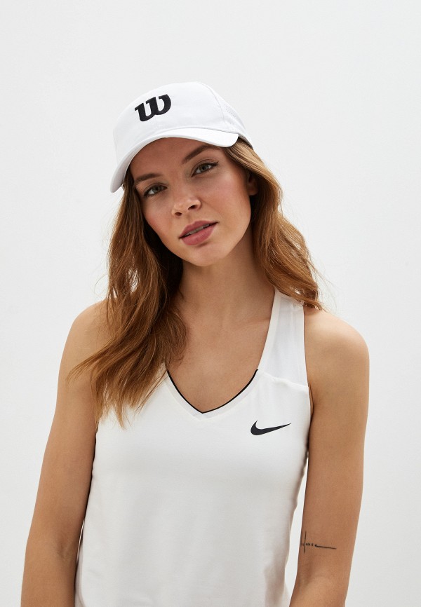 Бейсболка Wilson ULTRALIGHT TENNIS CAP Wh, цвет: белый, WI002CUHSOI0 ...