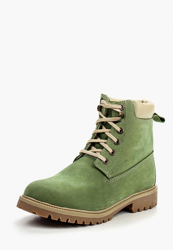 Ботинки Woodland, цвет: зеленый, WO010AMLZI33 — купить в интернет-магазинеLamoda