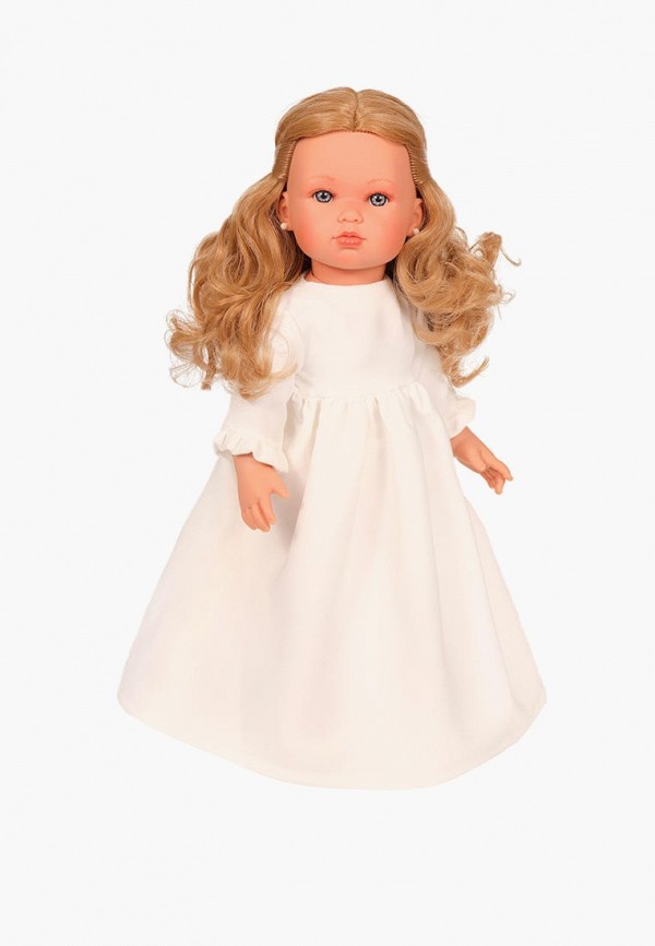 Munecas Dolls Antonio Juan Кукла - Белла Первое причастие, блондинка, 45 см, виниловая - фото 3