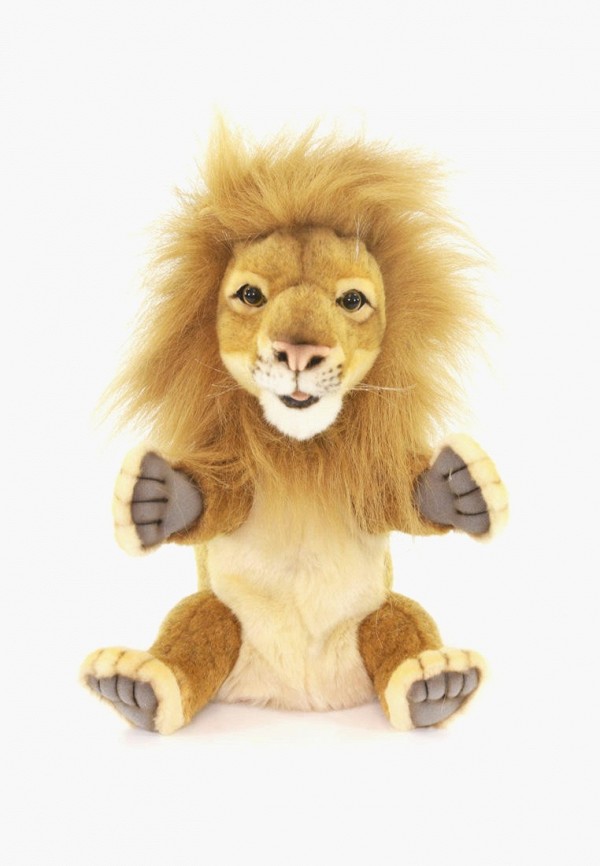 Hansa Игрушка мягкая - Лев (игрушка на руку), 28 см - фото 6
