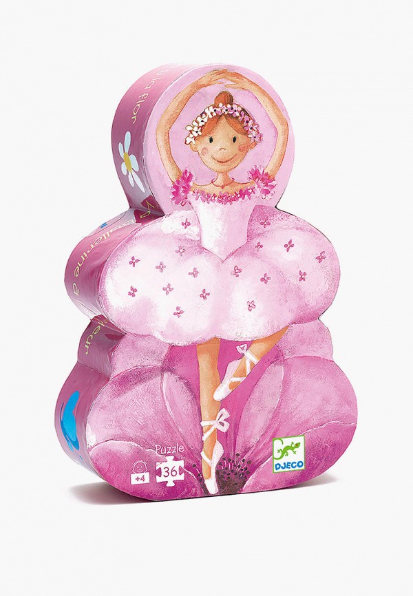 Djeco Пазл - Балерина с цветами - фото 1