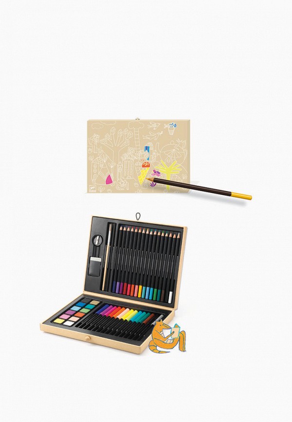 Djeco Набор для рисования - Карандаши, фломастеры, краски - фото 6