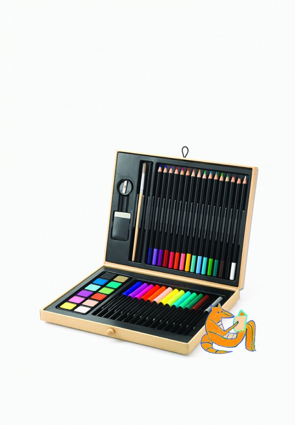 Djeco Набор для рисования - Карандаши, фломастеры, краски - фото 3