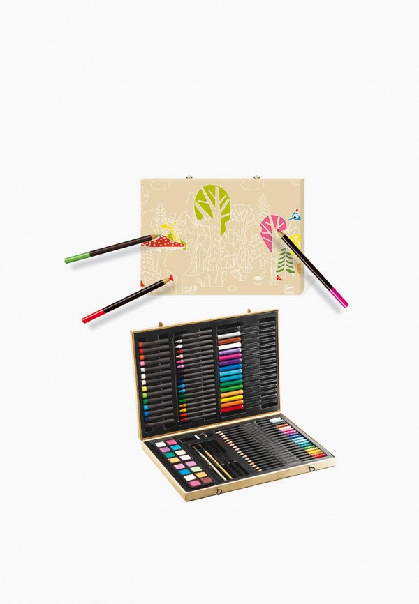 Djeco Набор для рисования - Карандаши, фломастеры, краски - фото 5