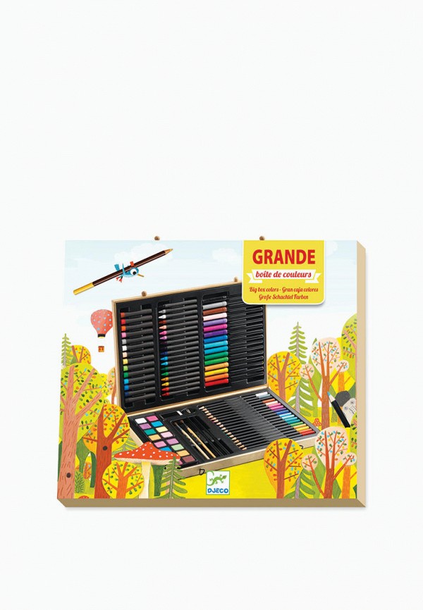 Djeco Набор для рисования - Карандаши, фломастеры, краски - фото 1