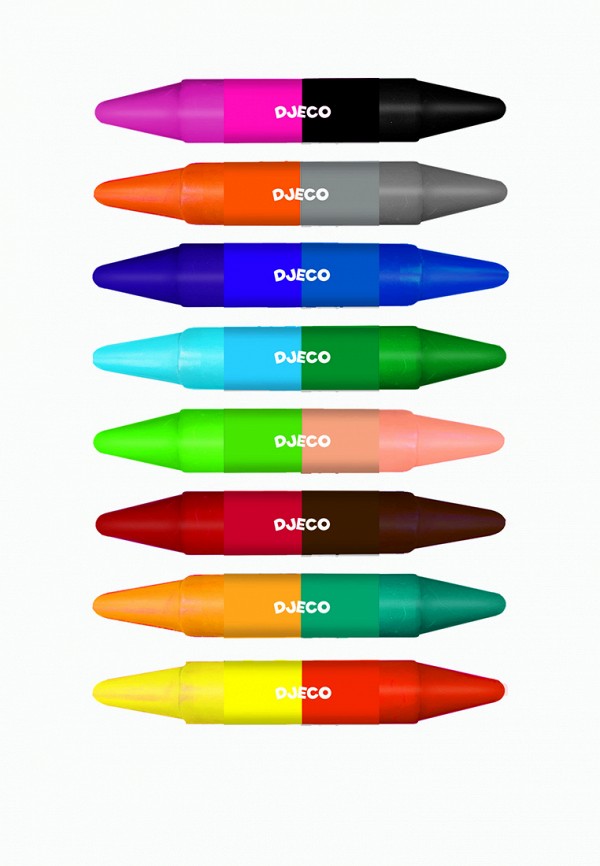Djeco Набор для рисования - Карандаши двойные - фото 1