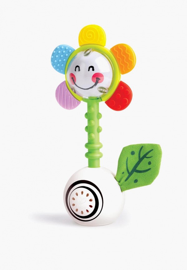 Hape Погремушка - "Волшебное прикосновение" Светящийся Цветок, интерактивная игрушка с подсветкой - фото 1