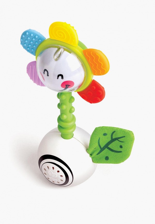 Hape Погремушка - "Волшебное прикосновение" Светящийся Цветок, интерактивная игрушка с подсветкой - фото 3