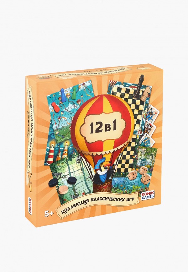 Konik Игра настольная - Мультинабор 12 в 1 - фото 1