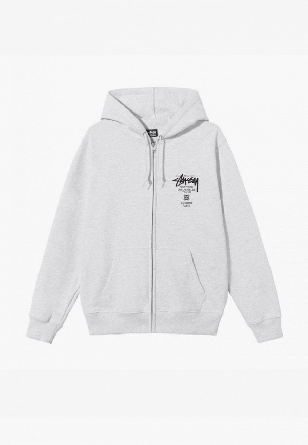 Stussy Толстовка - World Tour Zip Hoodie - фото 4