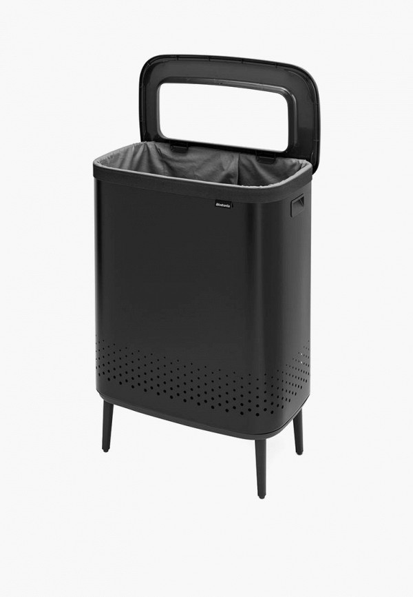 Корзина для белья Brabantia, цвет: черный, XD001XU005QW — купить в