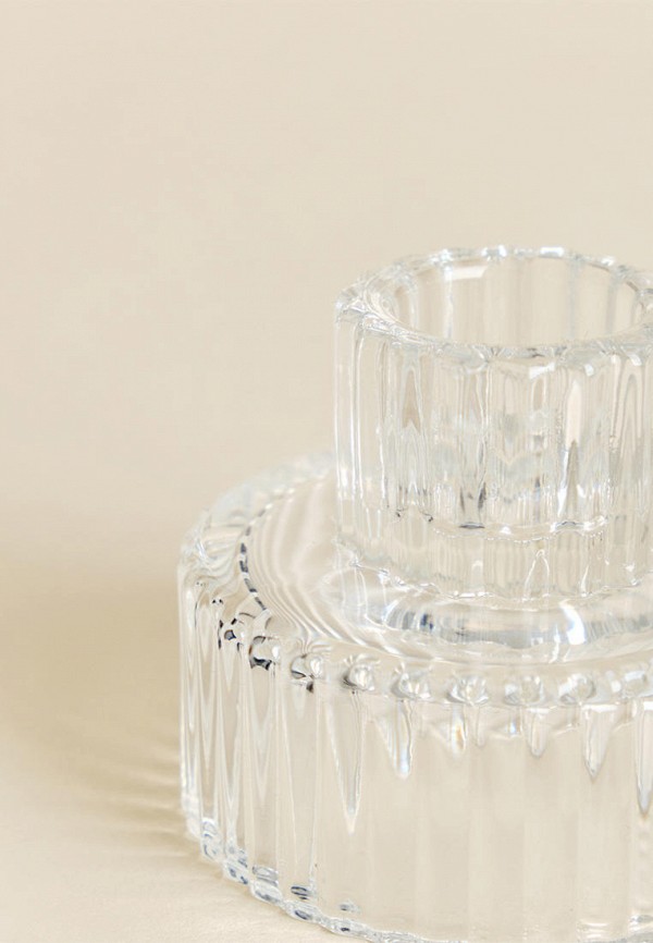 Divnaya Iva Подсвечники 2 шт. - двусторонние, для узких и широких свечей, 7*7*6 см - фото 2