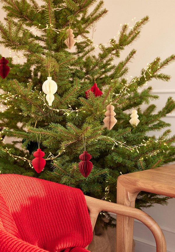 Divnaya Iva Набор елочных украшений - на магните, 4 шт., 12x6 см - фото 6