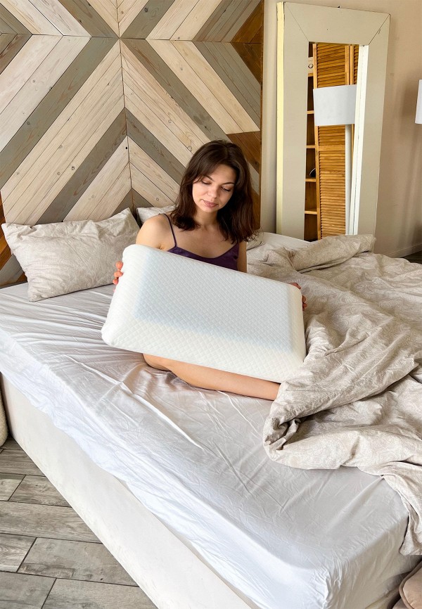 SkyDreams Подушка анатомическая - с охлаждающим гелем, высота 14 см - фото 2