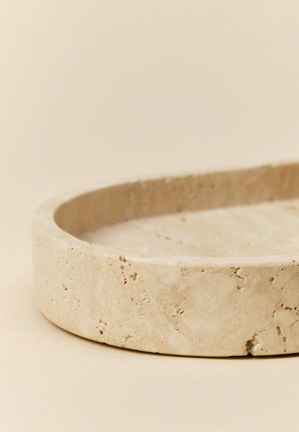 Divnaya Iva Подставка для украшений - травертин, овальный, 24*14*3 см - фото 2