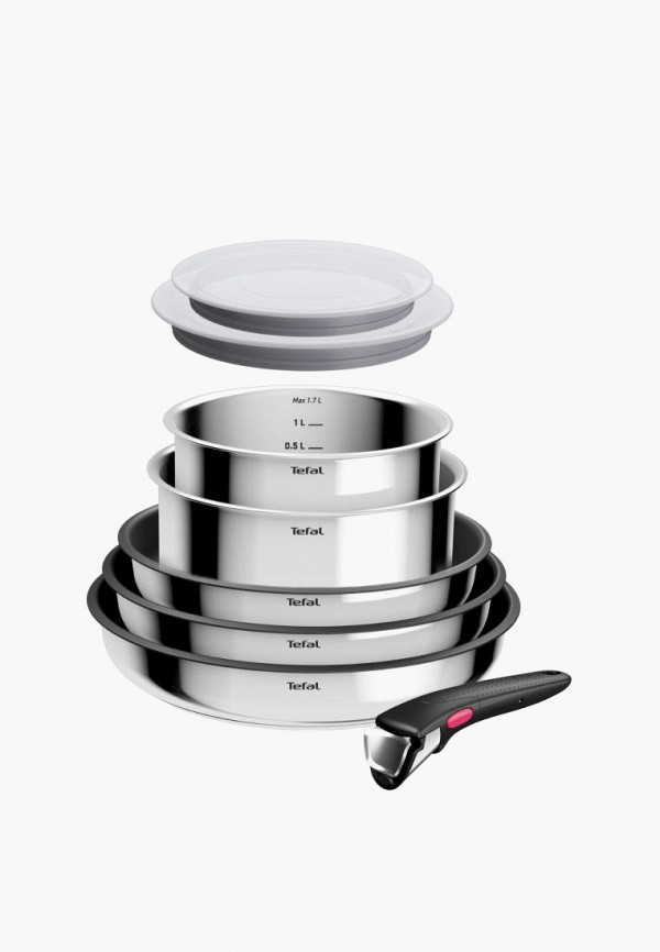 Tefal Набор кухонной посуды - Ingenio Cook Eat 8 предметов - фото 1