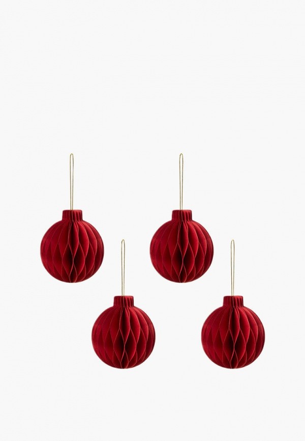 Divnaya Iva Набор елочных игрушек - 4 шт. - фото 1