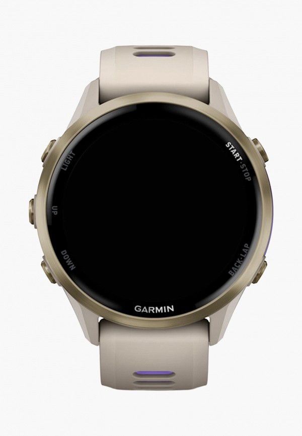 Garmin Смарт-часы - Forerunner 970 серые, золотистый титановый безель, с серым/индиго ремешком - фото 1