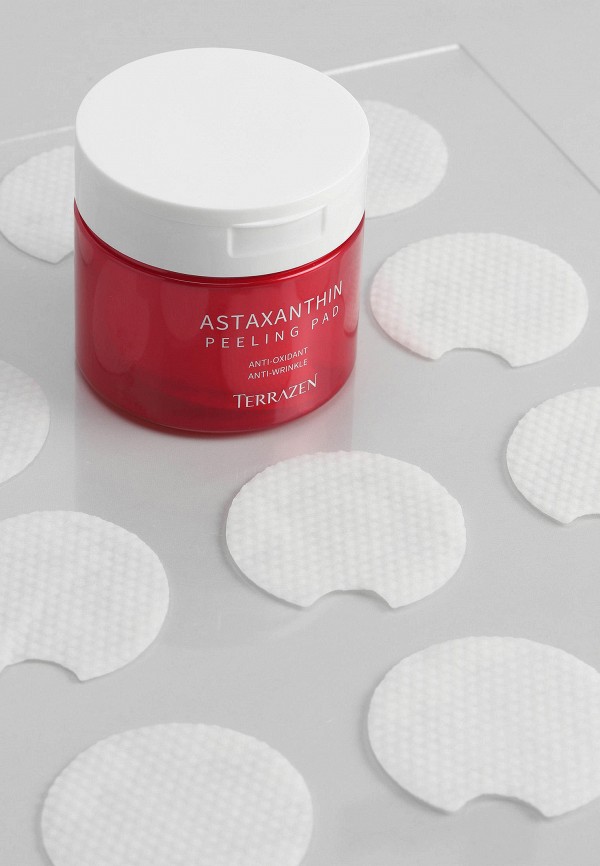 Terrazen Пилинг-пэды для лица - антивозрастные, с астаксантином - фото 3