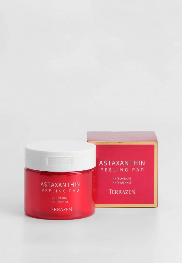 Terrazen Пилинг-пэды для лица - антивозрастные, с астаксантином - фото 1