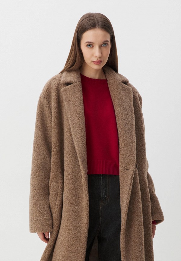 Maison David Пальто меховое - NASTIA_TEDDY 05 - фото 2