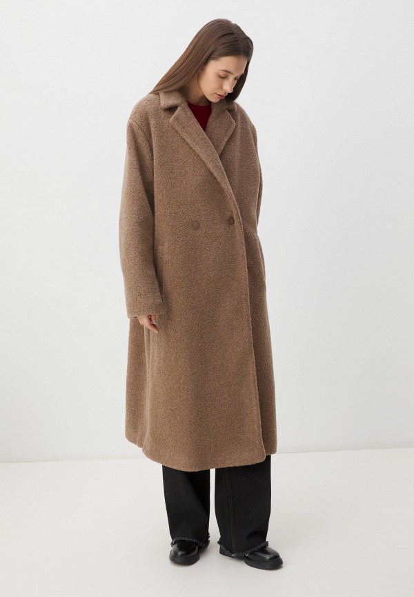 Maison David Пальто меховое - NASTIA_TEDDY 05 - фото 1