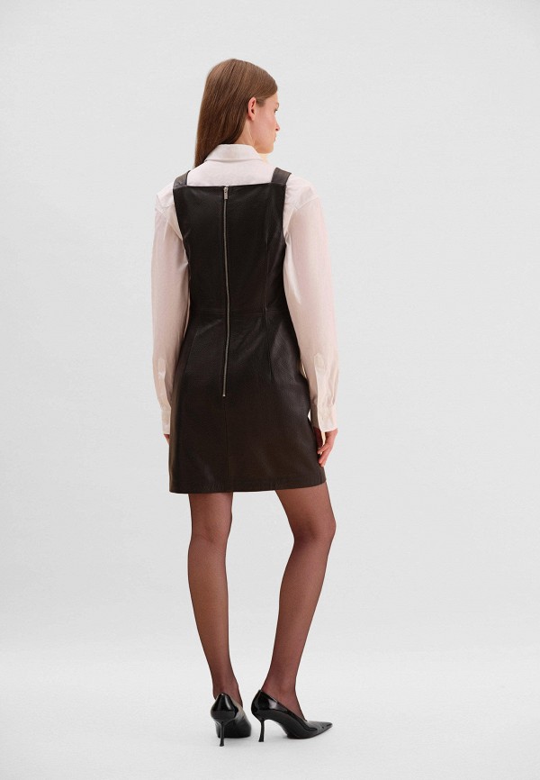 Present & Simple Платье кожаное - фото 3