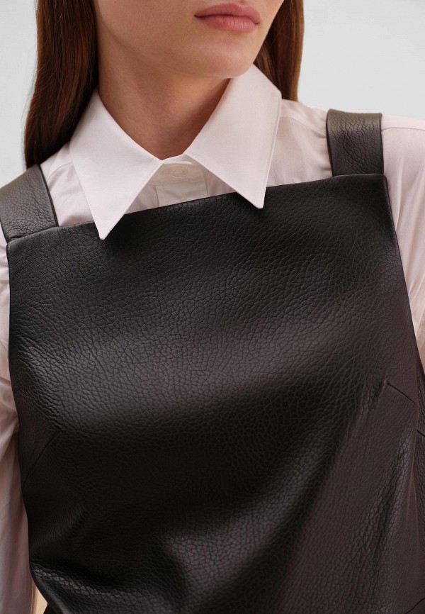 Present & Simple Платье кожаное - фото 4