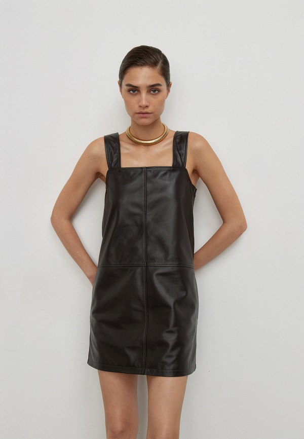 Rooth Платье кожаное - фото 1