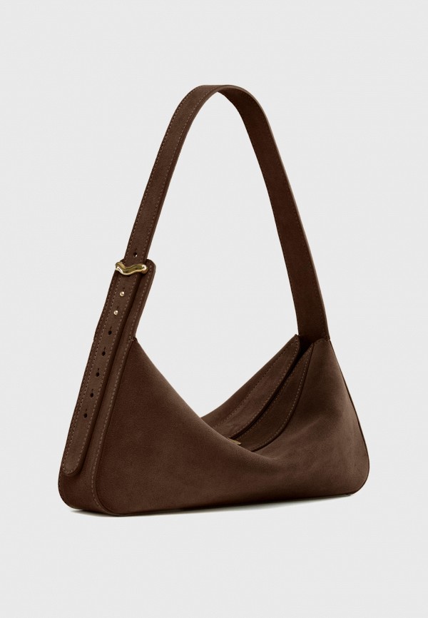 MISA Сумка - Banana Suede Chocolate - фото 2