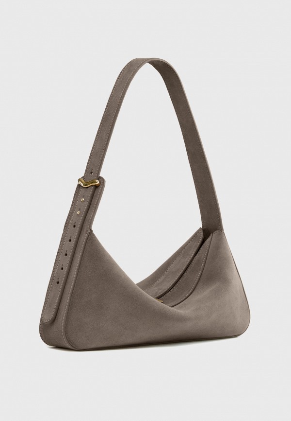 MISA Сумка - Banana Suede Gray Taupe - фото 2