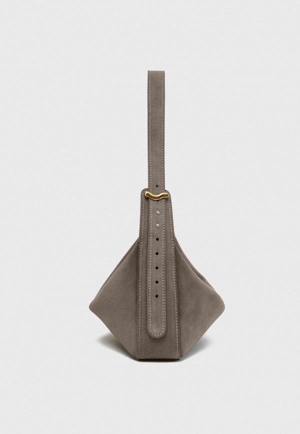 MISA Сумка - Banana Suede Gray Taupe - фото 3