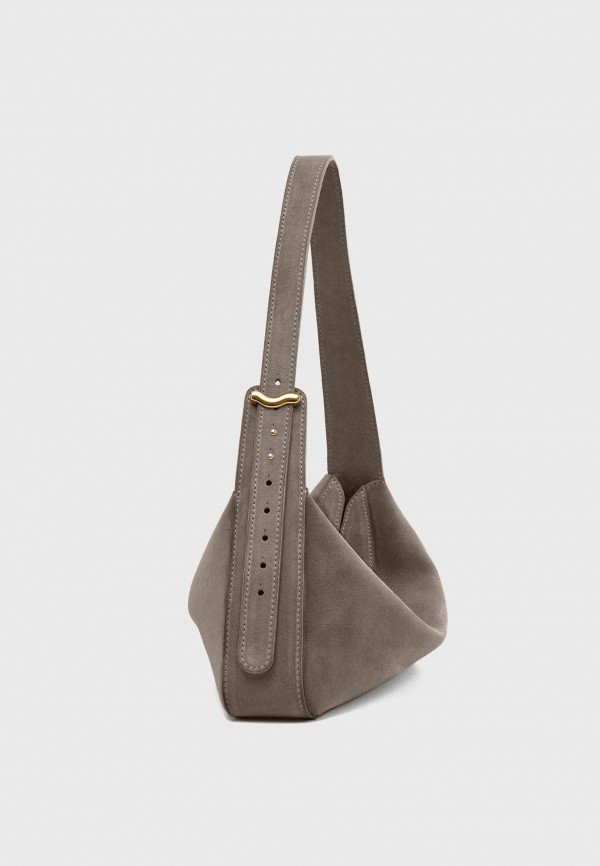MISA Сумка - Banana Suede Gray Taupe - фото 4