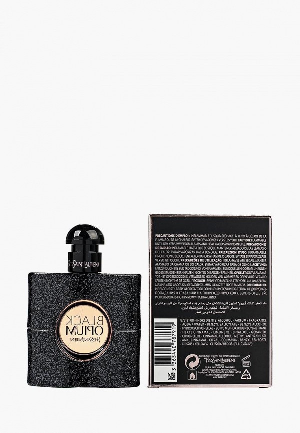 Yves Saint Laurent Парфюмерная вода - BLACK OPIUM 50 мл - фото 2
