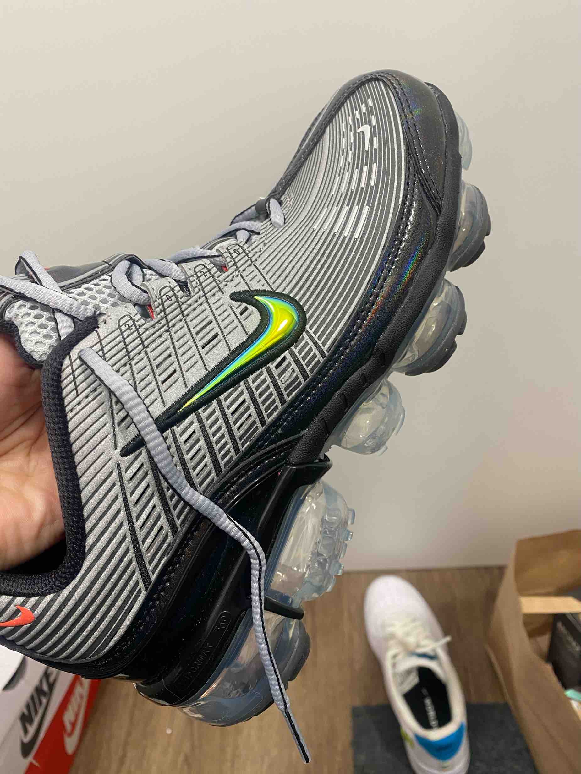 Air vapormax 360 silver trainers online
