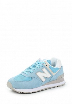 Кроссовки, New Balance, цвет: голубой. Артикул: NE007AWAGGG9. Обувь / Кроссовки и кеды / Кроссовки / Низкие кроссовки