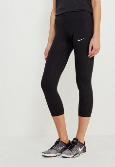 Тайтсы, Nike, цвет: черный. Артикул: NI464EWAADS6. Одежда / Брюки
