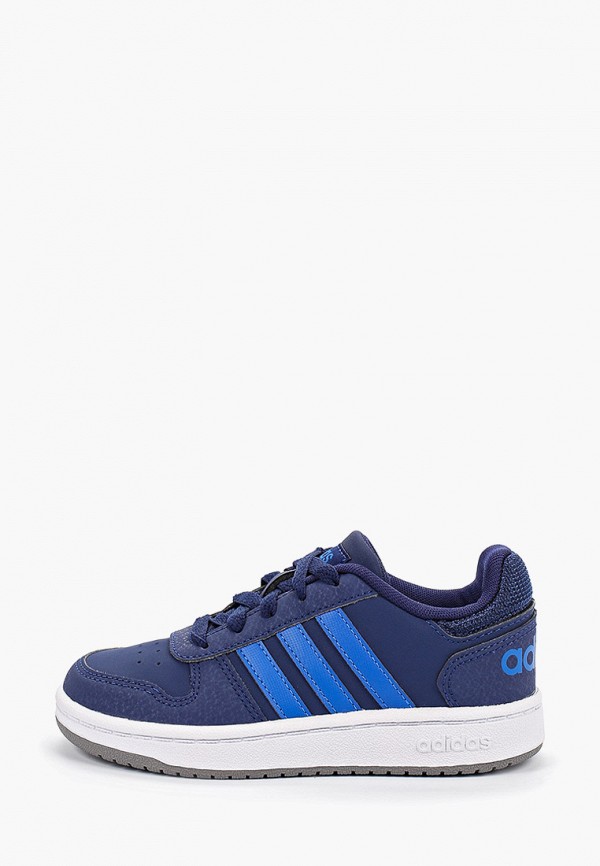 

Кеды adidas, Синий, HOOPS 2.0 K