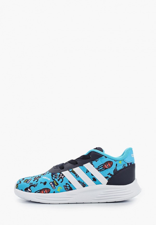 

Кроссовки adidas, Голубой, LITE RACER 2.0 I