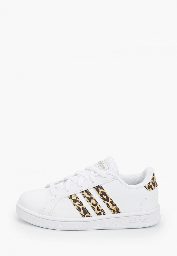 

Кеды adidas, Белый, GRAND COURT K