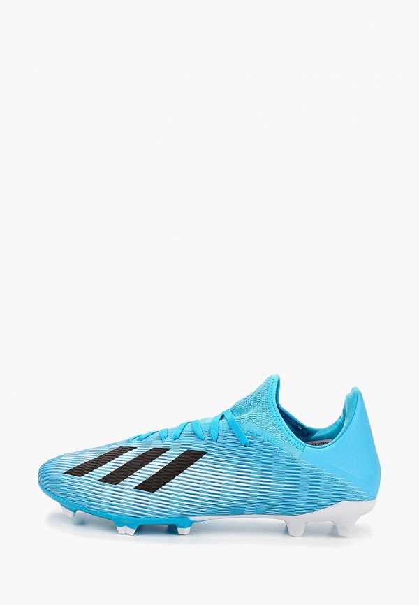 

Бутсы adidas, X 19.3 FG, Голубой