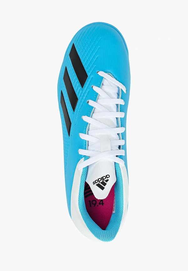 

Бутсы зальные adidas, adidas AD002AMFKBH8, Голубой