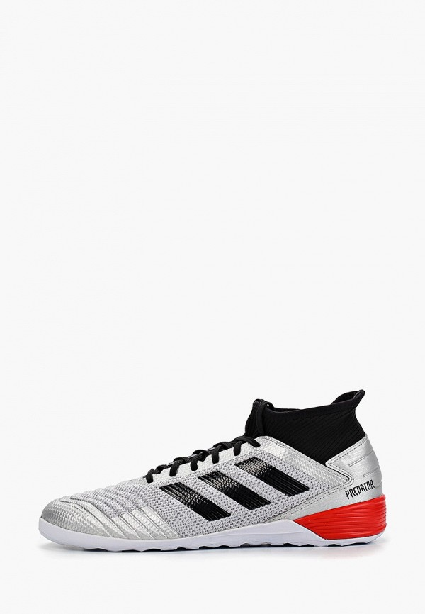 

Бутсы зальные adidas, Серебряный, PREDATOR 19.3 IN